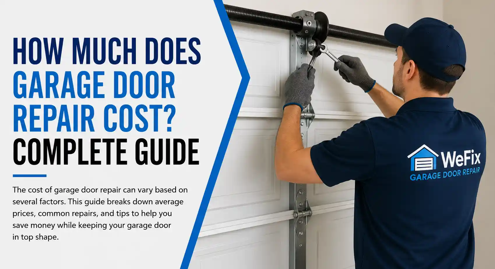 How Much Does It Cost to Fix a Garage Door?