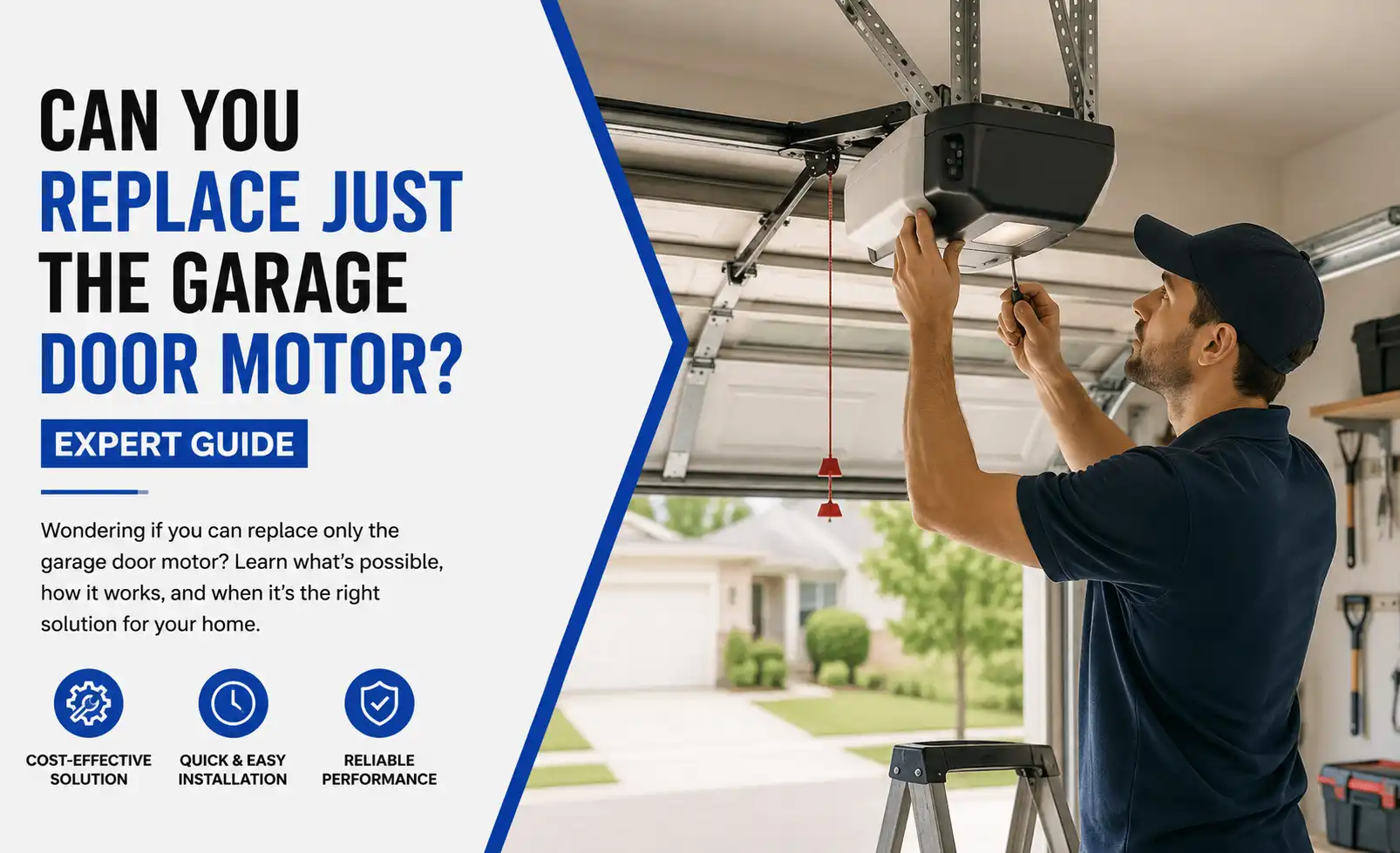 Can I Replace Just the Garage Door Motor?