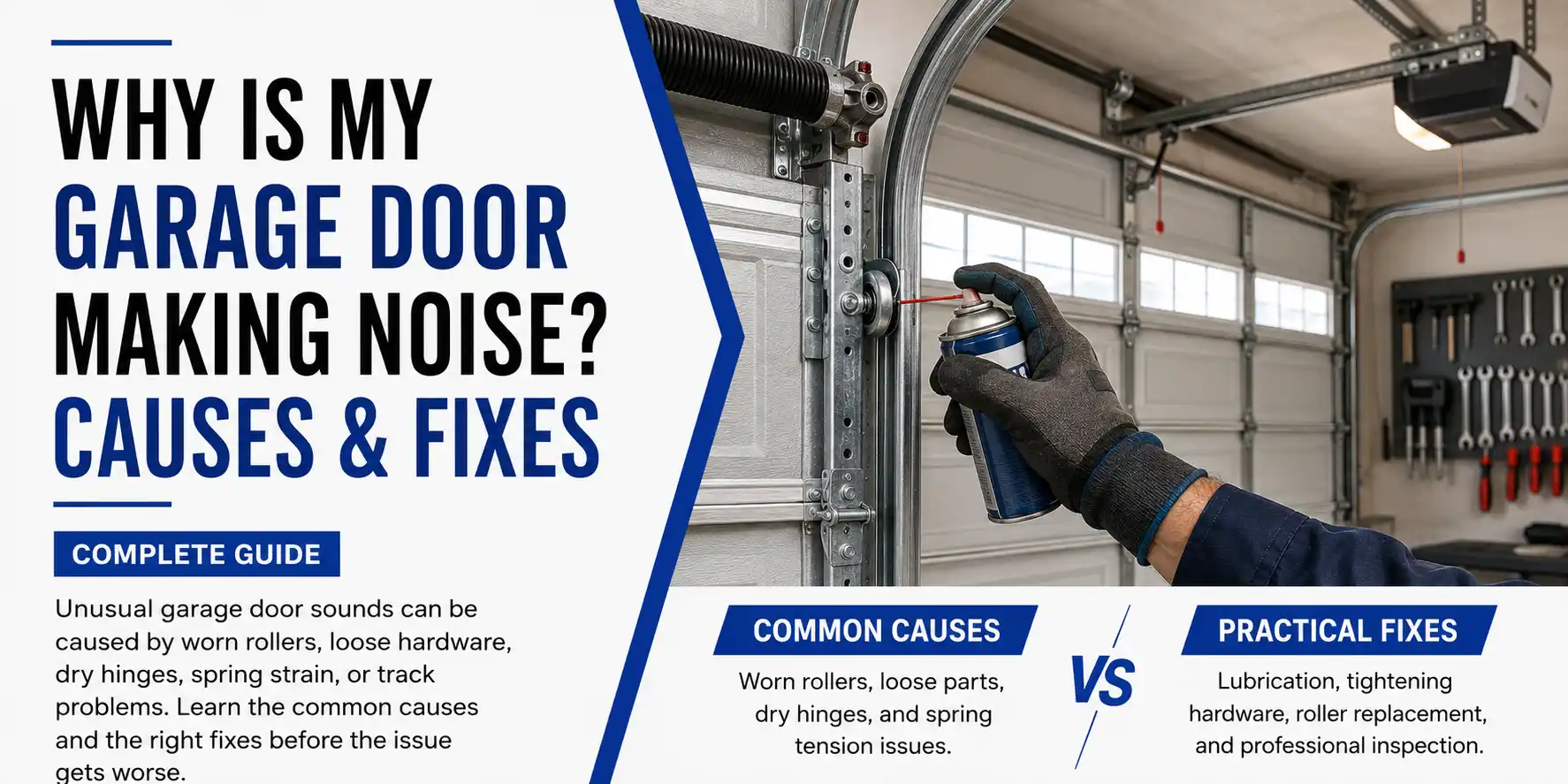 Why Is My Garage Door Making Noise?